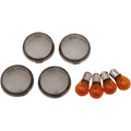 Drag Specialties Smoked Bullet Lens Kit - '00-'19 | 12-0201