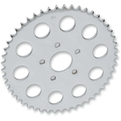 Drag Specialties Rear Sprocket - Chrome - Flat - 48-Tooth | 16421P
