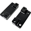 Drag Specialties Fender-To-Fork Adapters - Gloss Black | 1410-0064