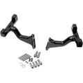 Drag Specialties Passenger Footboard Raised Mount - Black | P17-0407B
