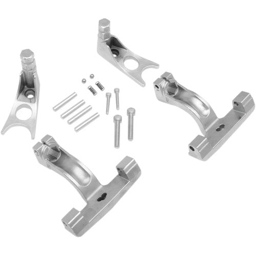 Drag Specialties Passenger Floorboard Mount - Chrome - Flst | P17-0411C