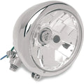 Drag Specialties 5-3/4" Head Light - Clear Lens - Chrome | 20-0433