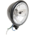 Drag Specialties Bottom Mount Springer Headlight - 5-3/4" - Black | 20-6035BWI