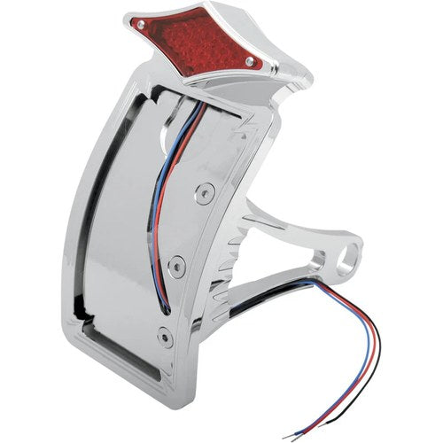 Drag Specialties Side Mount Taillight/License Plate Mount | P28-6147
