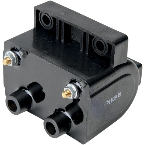 Drag Specialties Dual-Fire Ignition Coil - Harley Davidson - Black | 10-2027