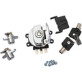 Drag Specialties Side Hinge Ignition Switch w/Saddlebag Lock, Chrome E21-0209/45