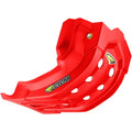 Cycra Skid Plate - Red - Honda | 1CYC-6231-32