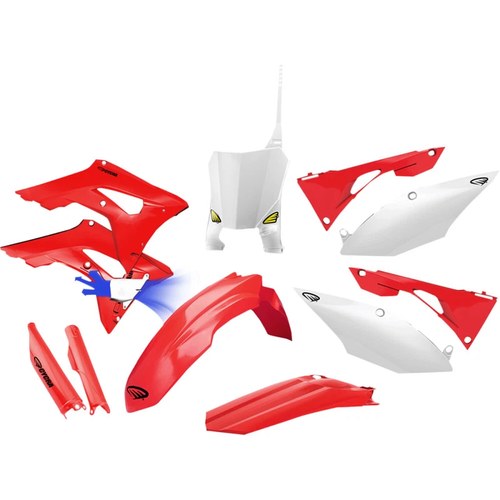 Cycra Body Kit - Powerflow - White - CRF450 | 1CYC-9320-42