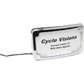 Cycle Visions License Plate Frame - Chrome | CV4641