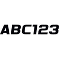 Hardline I.D. Sticker Kit - 700 Series - Black | BLK700EC