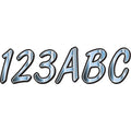 Hardline I.D. Sticker Kit - 400 Series - Chrome Gradation | CHBKG400