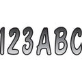 Hardline I.D. Sticker Kit - 200 Series - Silver Gradation | SIBKG200