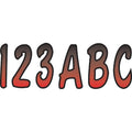 Hardline I.D. Sticker Kit - 200 Series - Red Gradation | REBKG200