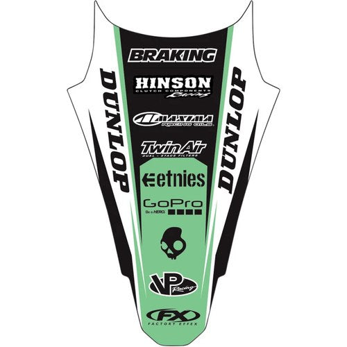 Factory Effex Rear Fender Graphic - Kawasaki | 19-32120