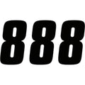 Factory Effex FX Factory Number 8 - Black - 7" | 08-90088