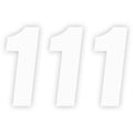 Factory Effex FX Factory Number 1 - White - 7" | 08-90091