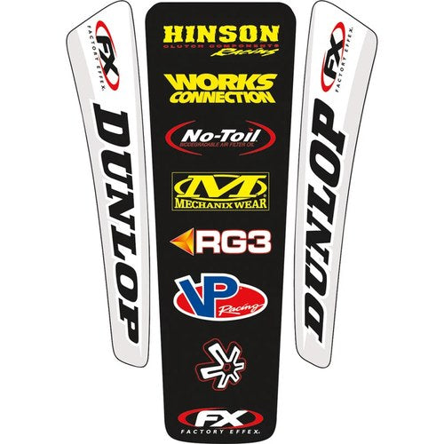 Factory Effex Rear Fender Decal Kit - Universal | 07-32020