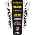 Factory Effex Rear Fender Decal Kit - Universal | 07-32020