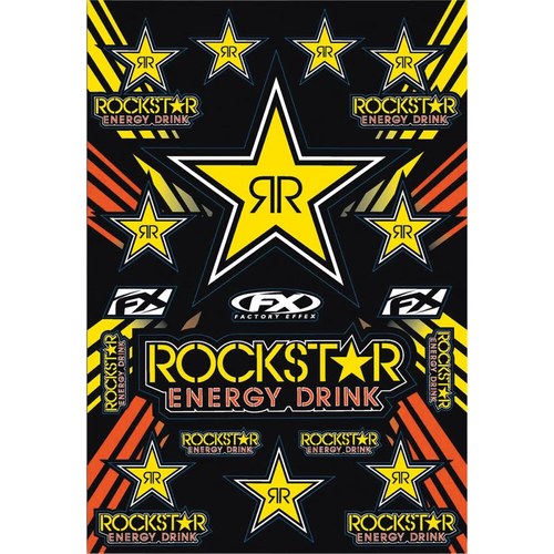 Factory Effex Rockstar Sticker Kit | 15-68702
