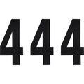 Factory Effex FX Number 4 - Black - 6" | 02-4454