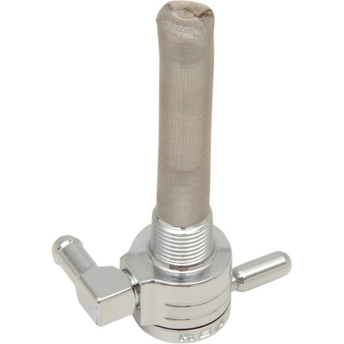 Golan Products Petcock - Chrome - 3/8" Npt - Backward | 75-516B-CS