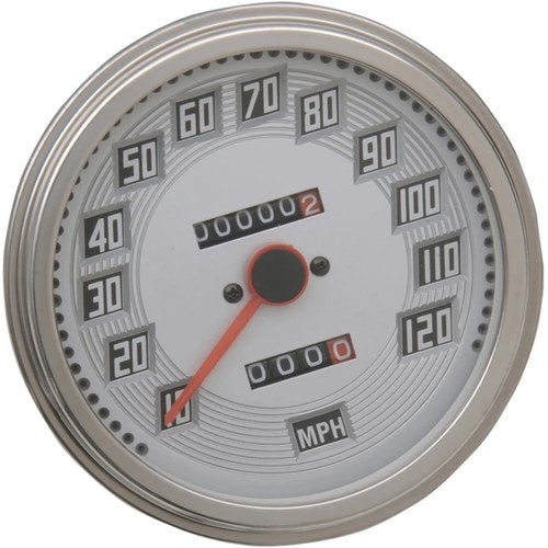 Drag Specialties 5" Mph FL-Style Speedometer w/Tach | 75694-BX33