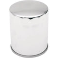 Drag Specialties Magnetic Ring Oil Filter - Chrome - 3 1/4" | 140003HP-BX18