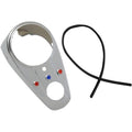 Drag Specialties Three-Light Dash Cover - Chrome | 70721-BX-LB2