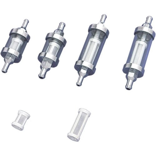 Drag Specialties Gas Filter - Standard - 1/4" | 03-0051A-BC145