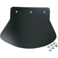 Drag Specialties Mud Flap - Plain - 9.5" W x 6.5" H | DS393702