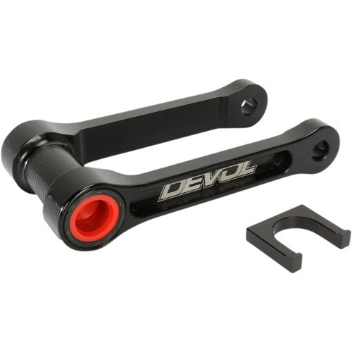 Devol Lowering Link - Lowers 1.125" - Black | 0115-2501