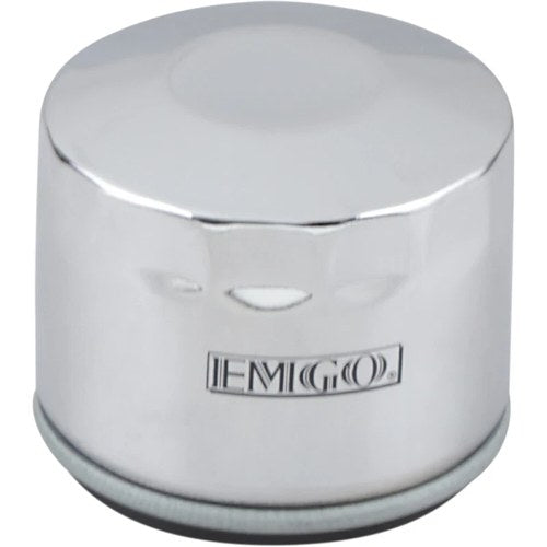 Emgo Oil Filter - Chrome | L10-07800