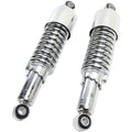 Emgo Custom Shorty Shocks w/Shroud - Chrome - Eye Lowering | 17-05693