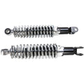 Emgo Custom Shorty Shocks w/Shroud - Black - Clevis Lowering | 17-05697