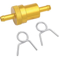 Emgo Fuel Filter - Gold - 5/16" | 14-34434