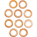 James Gasket Lower Fork Leg Copper Washers - 10-Pack | 45398-96
