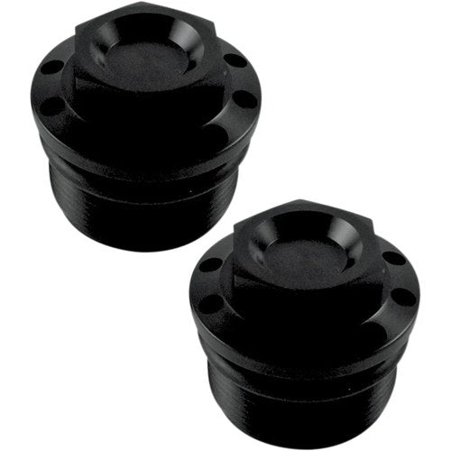 Joker Machine Fork Tube Caps - Black - 39 mm | 10-310B