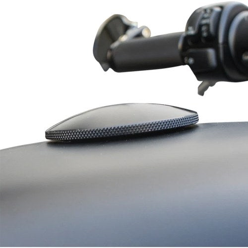 Joker Machine Gas Cap - Black - Knurled - Smooth | 10-444B