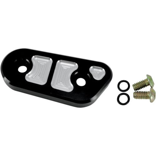 Joker Machine Inspection Cover - Black/Silver - Joker Racing | 10-667B