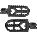 Joker Machine Foot Peg - Serrated - Black - Long | 08-56-6B