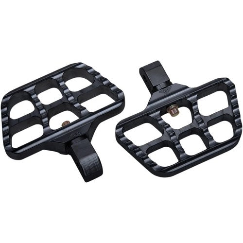 Joker Machine Passenger Mini Floorboards - Black - Softail | 08-644-7B