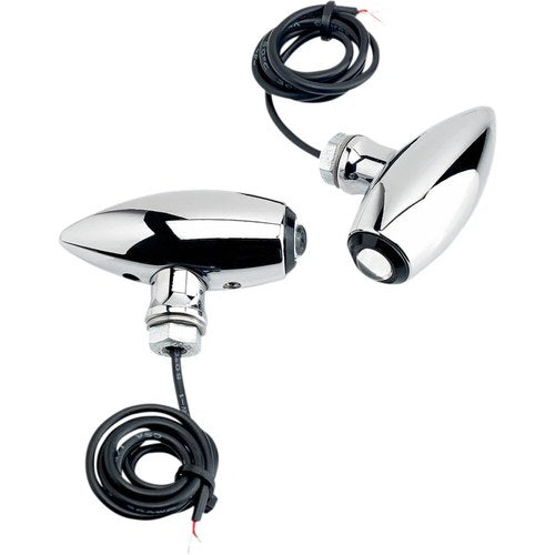 Joker Machine Center-Mount Astro LED Lights - Chrome/Amber | 05-52AC