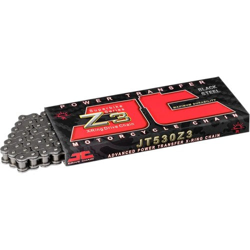 JT Chains 530 Z3 Heavy Duty X-Ring Sealed Drive Chain 114 Links | JTC530Z3114RL