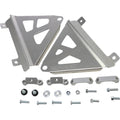 Works Connection Radiator Brace - Silver - Honda | 18-777