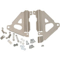 Works Connection Radiator Brace - Silver - Kawasaki | 18-300