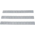 K&L Supply Wheel Weights - Steel - Stick-On - Silver - 360 | 32-2415