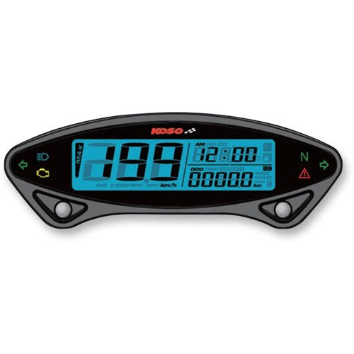 Koso North America DB EX-02 Speedometer - 4.72" W x 0.91" H x 1.57" D | BA048001