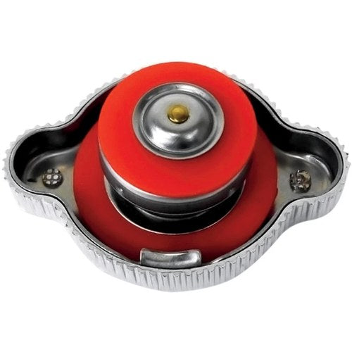 K&S Technologies High Pressure Radiator Cap - Red Seal - 23 Psi | 58-1016BK