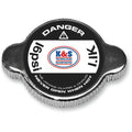 K&S Technologies Radiator Cap - Grip-Style - Chrome - 16 psi | 58-1011