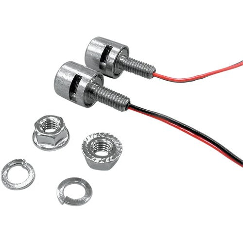 K&S Technologies LED License Plate Bolts - White LED | 25-9160